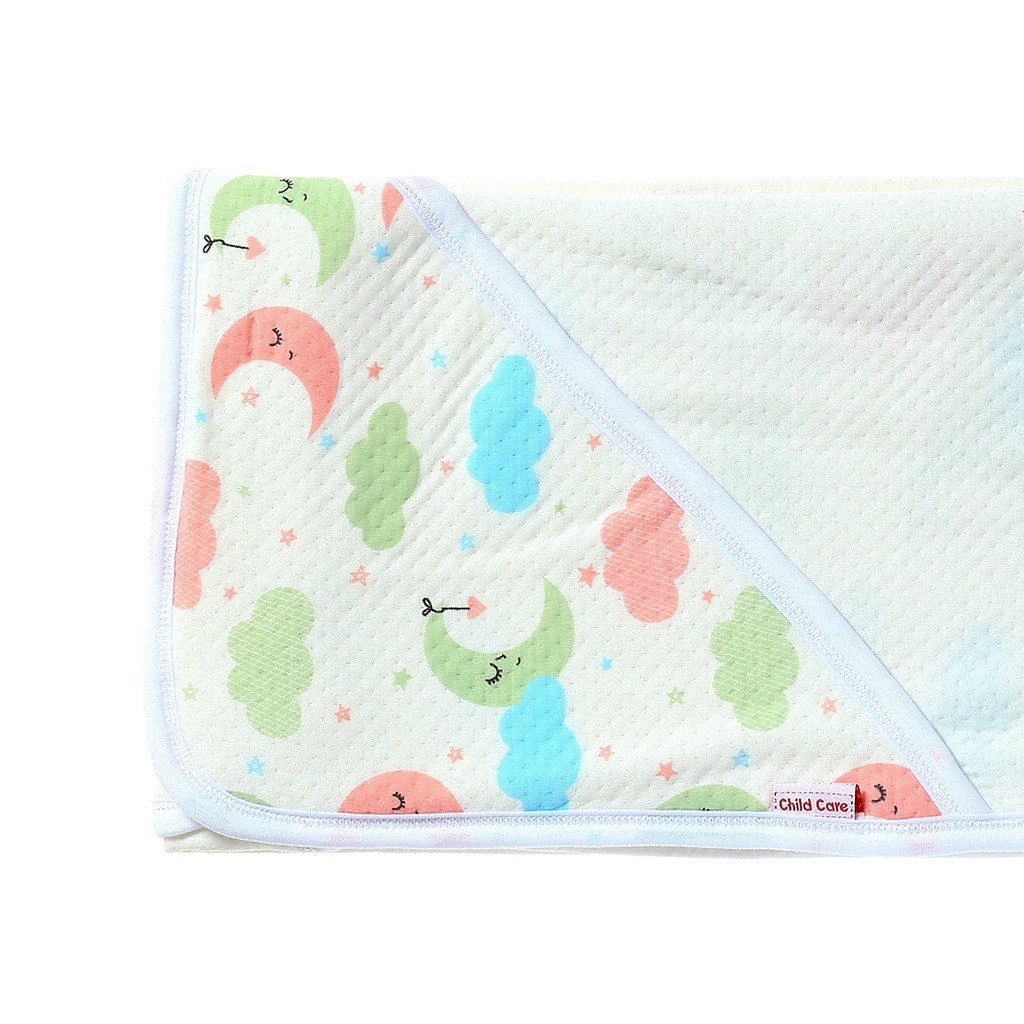 Hooded Blanket With Layered Fabric	 2