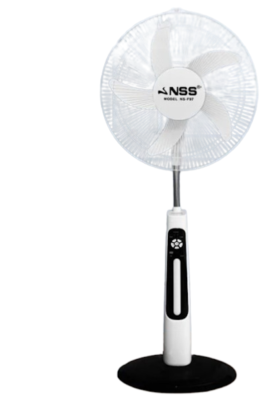 Solar Electric Fan With Solar Panel 1
