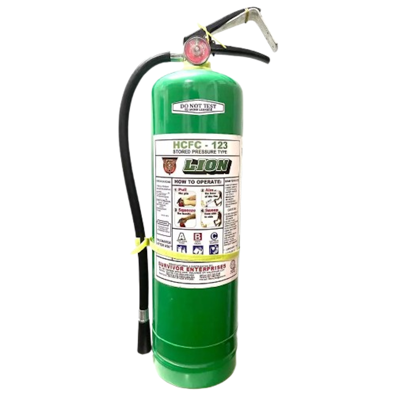 HCFC-123 Stored Pressure Fire Extinguisher 1