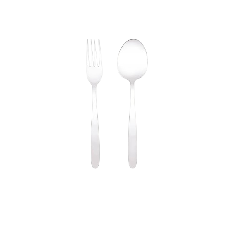 Dining Victoria Stainless Steel Spoon & Fork Set 1