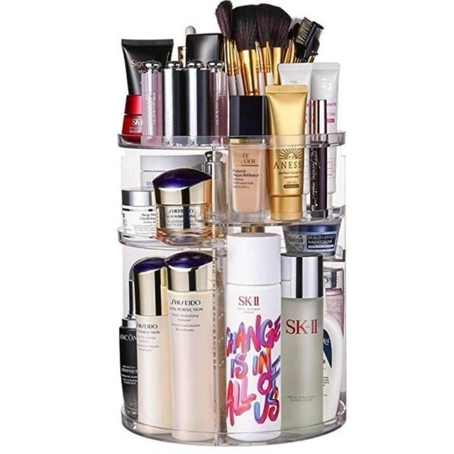 360° Rotating Cosmetic Storage Display Make Up Organizer 2