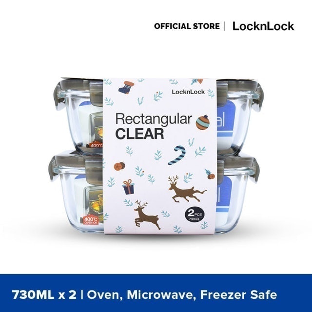 Oven Safe Glass Food Container 2
