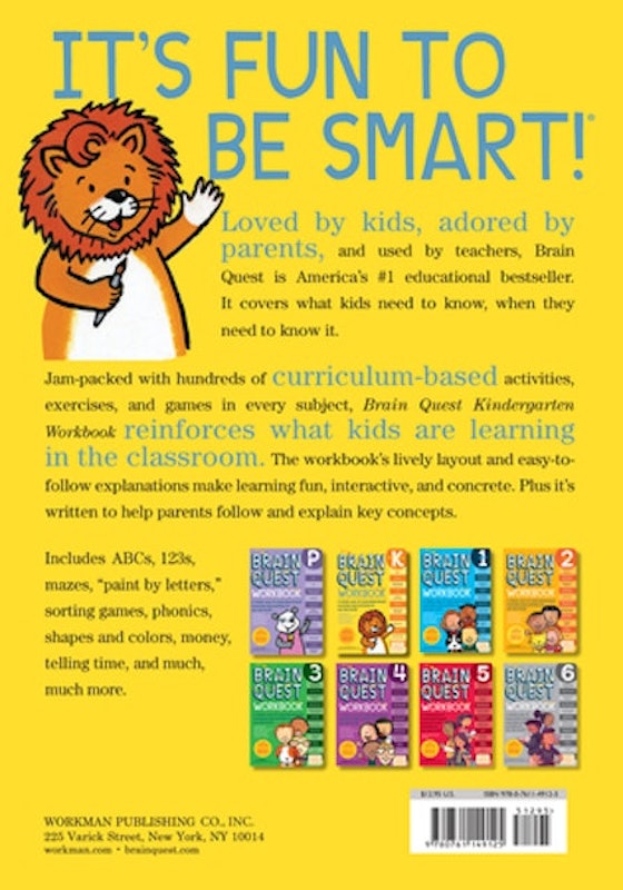 Brain Quest Workbook: Kindergarten 2