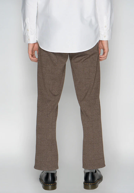 Dress Code Plaid Straight Fit Trousers 3