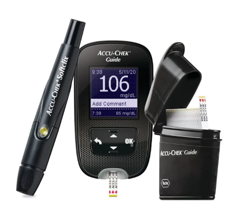 Guide Blood Glucose Monitoring System + Test Strips 1