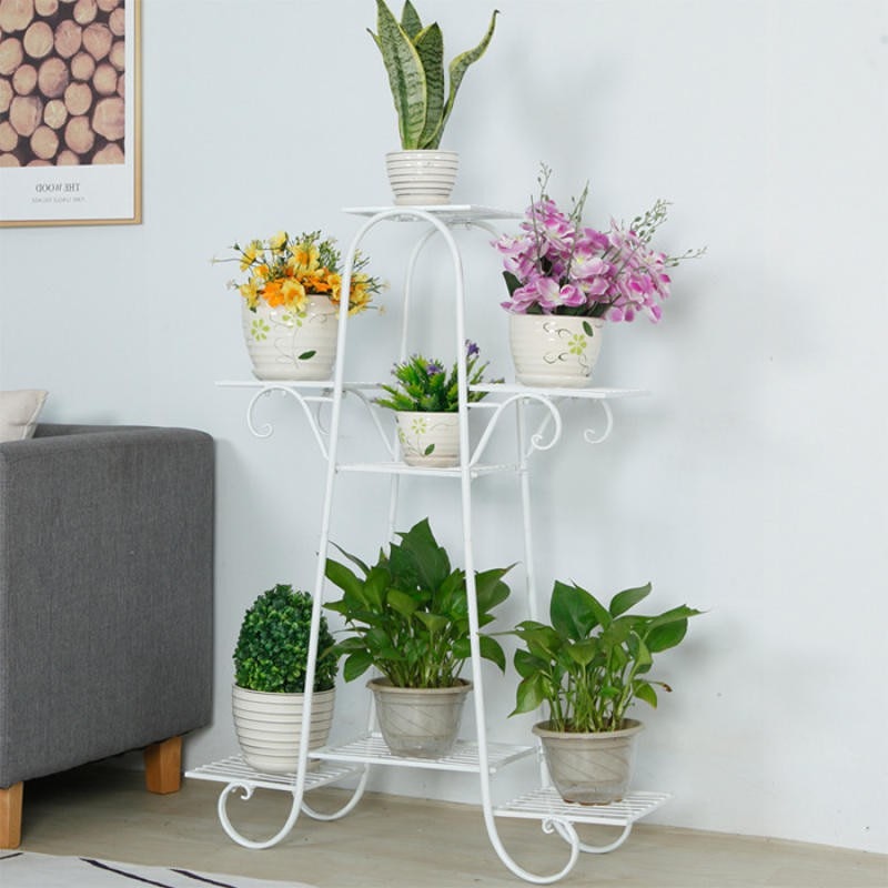 7-Layer Retro Plant Rack 2