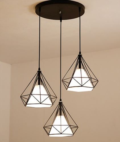 3-Head Hanging Pendant Light  2