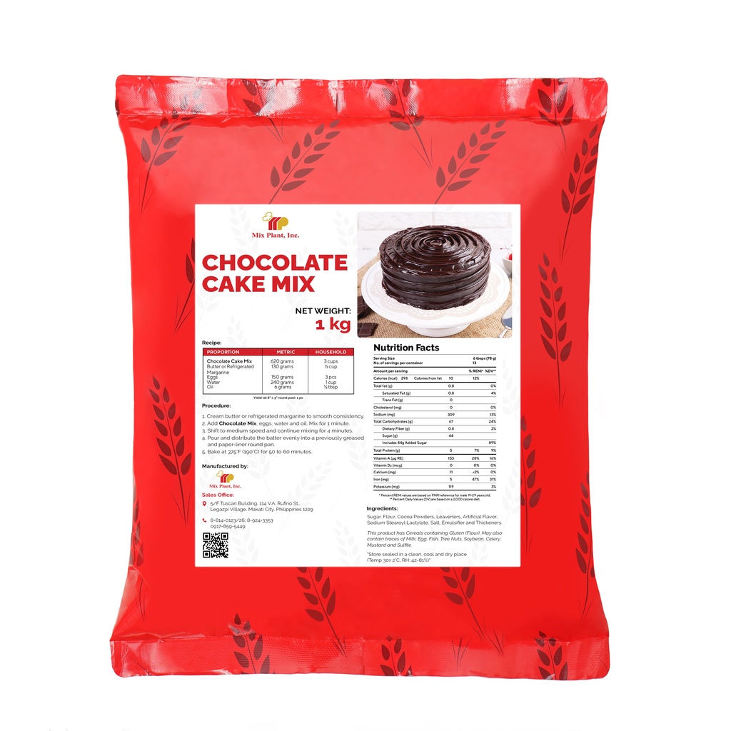 Chocolate Cake Mix 1