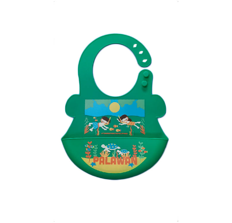 Silicone Catch All Food Bib 1