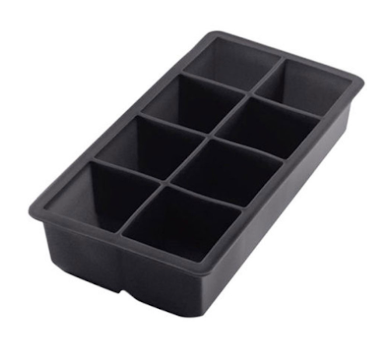 Silicone Ice Cube Mold 6 Lattice Ice Tray Bar Kitchen Ice Cube Tray with  Lid Ice Cube Maker for Whiskey Cocktail Summer Drinking