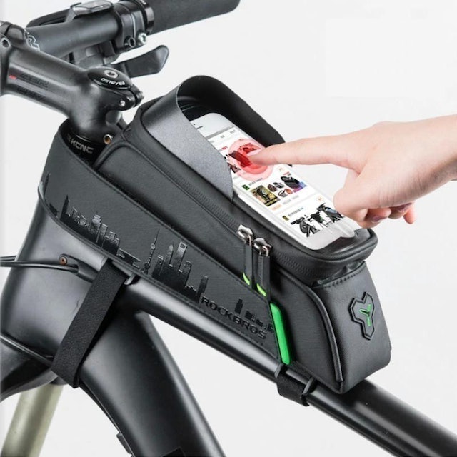 Front Top Tube Bag With Phone Touch Screen  3
