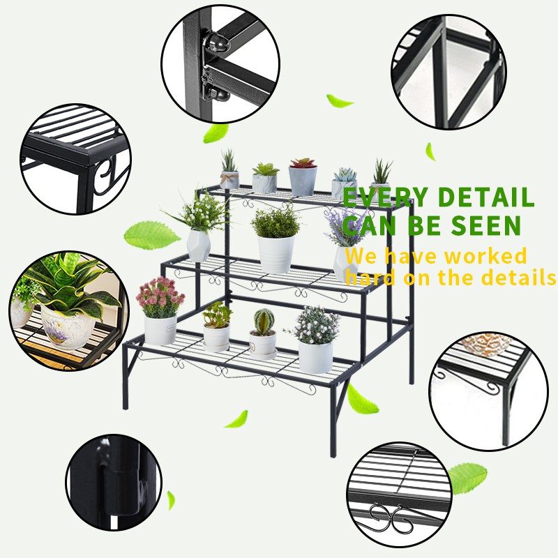 3-Tier Ladder Plant Rack 3