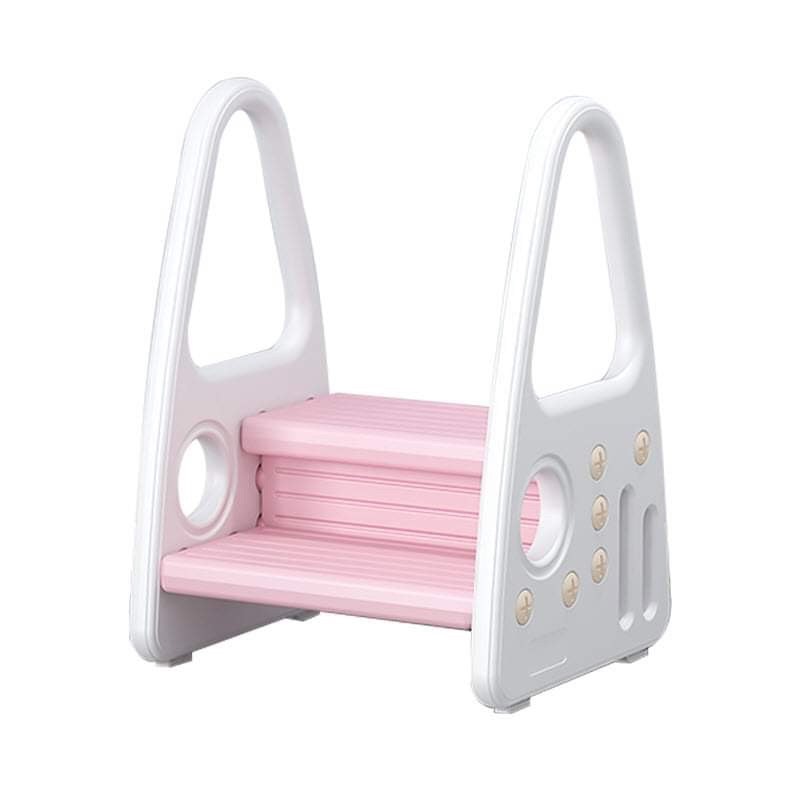 Kids Two Step Stool With Handrail 3