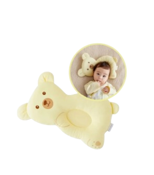 Baby Head-Shaping Pillow Bear 1