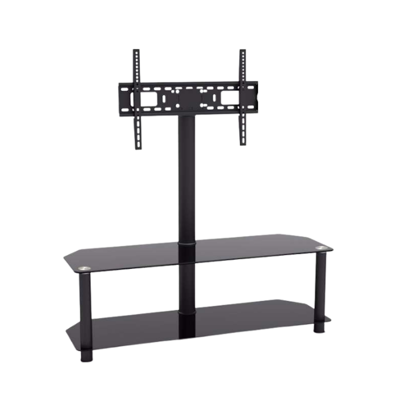 Glass and Metal TV Stand 1