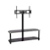 True Vision Glass and Metal TV Stand 1
