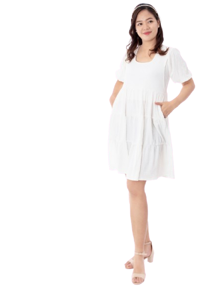 Adeline Maternity Nursing Dress	 2