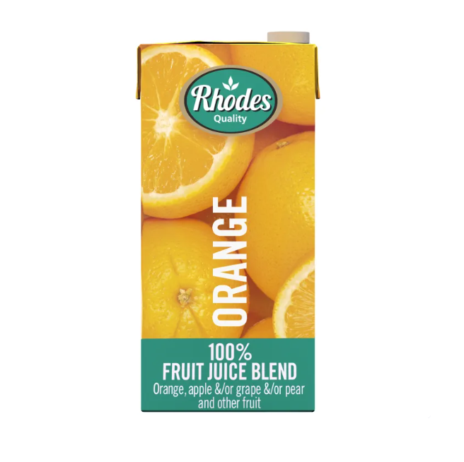 100% Orange Fruit Juice Blend 1