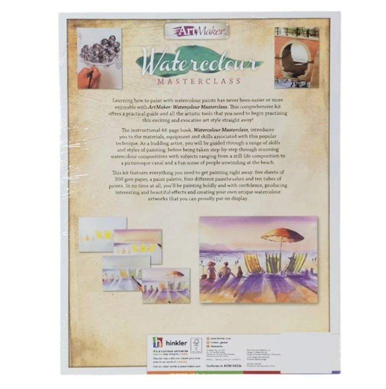 Watercolour Masterclass Complete Starter Kit 2