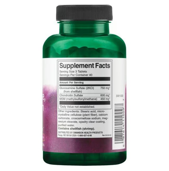 Glucosamine, Chondroitin, & MSM 2