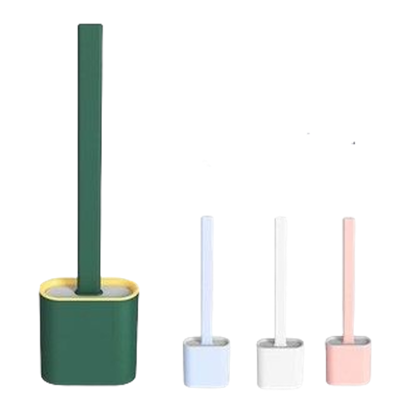 Home Silicone Toilet Brush With Holder 3