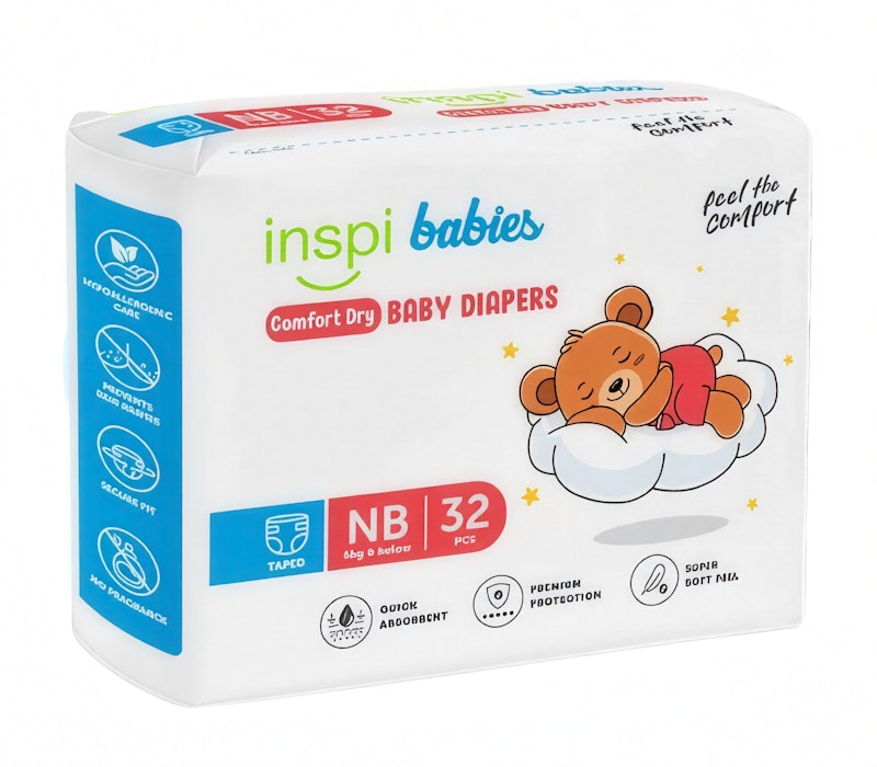 Comfort Dry Baby Diapers 1