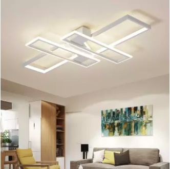 Square Rings Ceiling Lights 2
