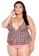 Kats Swimwear Plus Size One Piece Korean Style Swimsuit 1