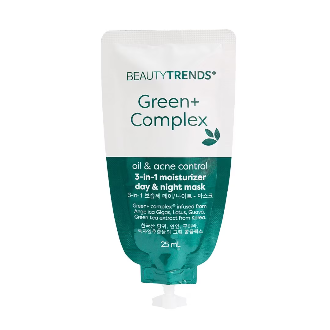 Green+ Oil & Acne Control 3in1 Moisturizer Mask 1