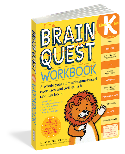 Brain Quest Workbook: Kindergarten 3