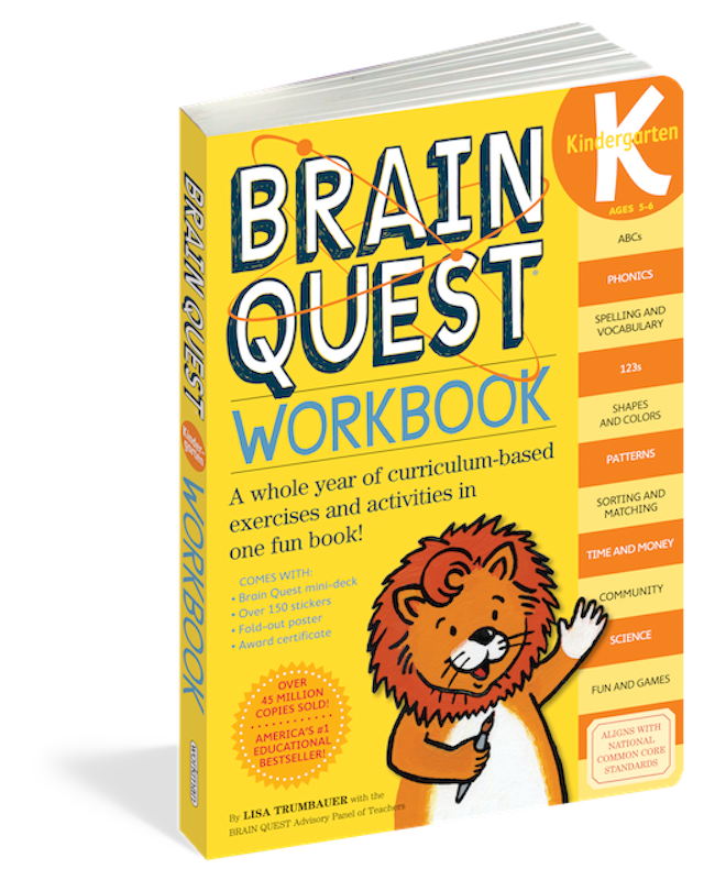 Brain Quest Workbook: Kindergarten 3