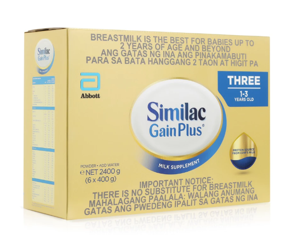 Similac GainPlus	 1
