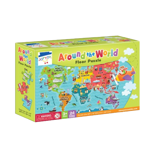 Around the World Floor Puzzle	 1