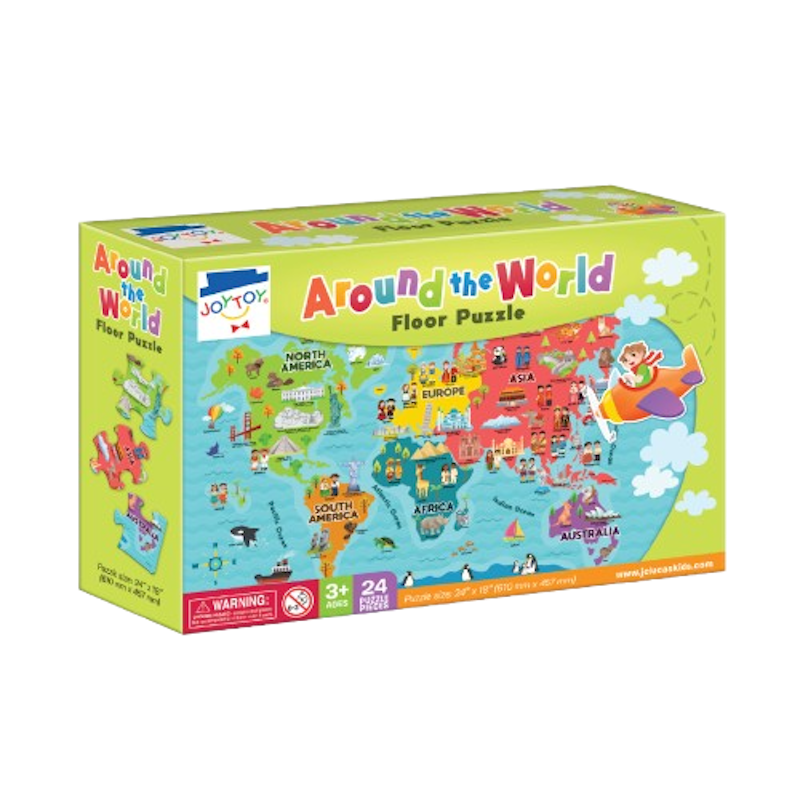 Around the World Floor Puzzle 1