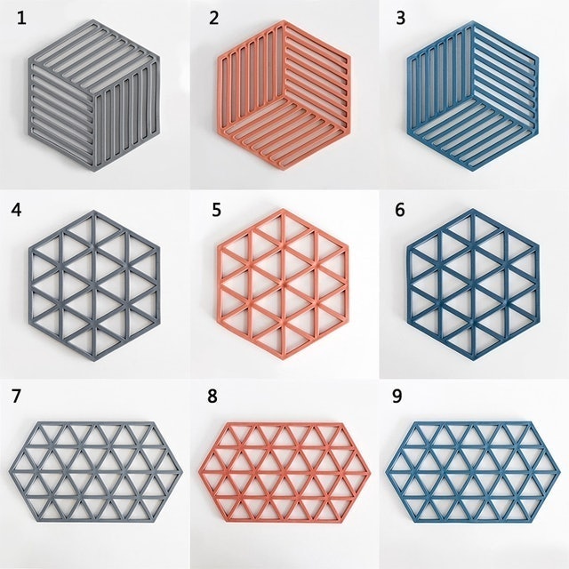 Geometric Pot Mat 4