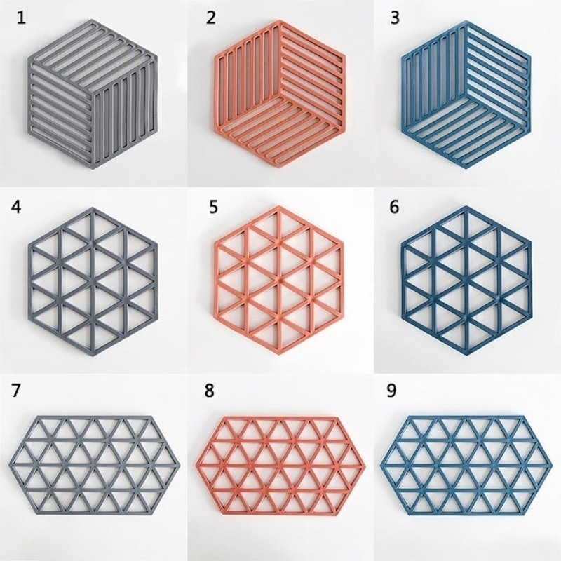 Geometric Pot Mat 4