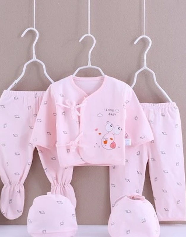 Organic Newborn 5in1 Clothes Set 3