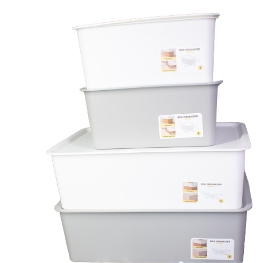 Stackable Storage Box with Lid 2