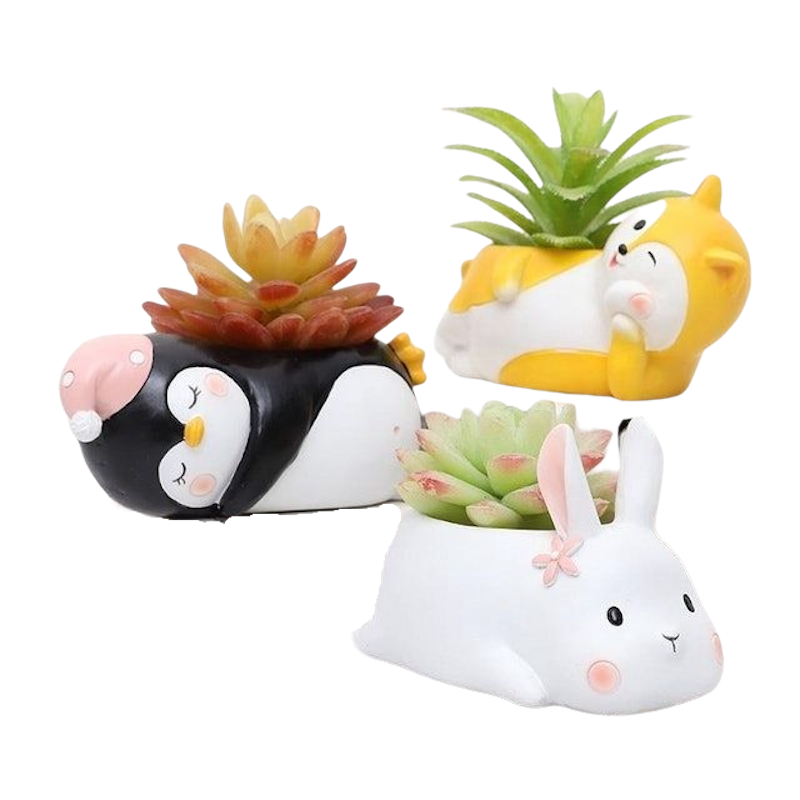 Cute Animal Succulent Pots 1