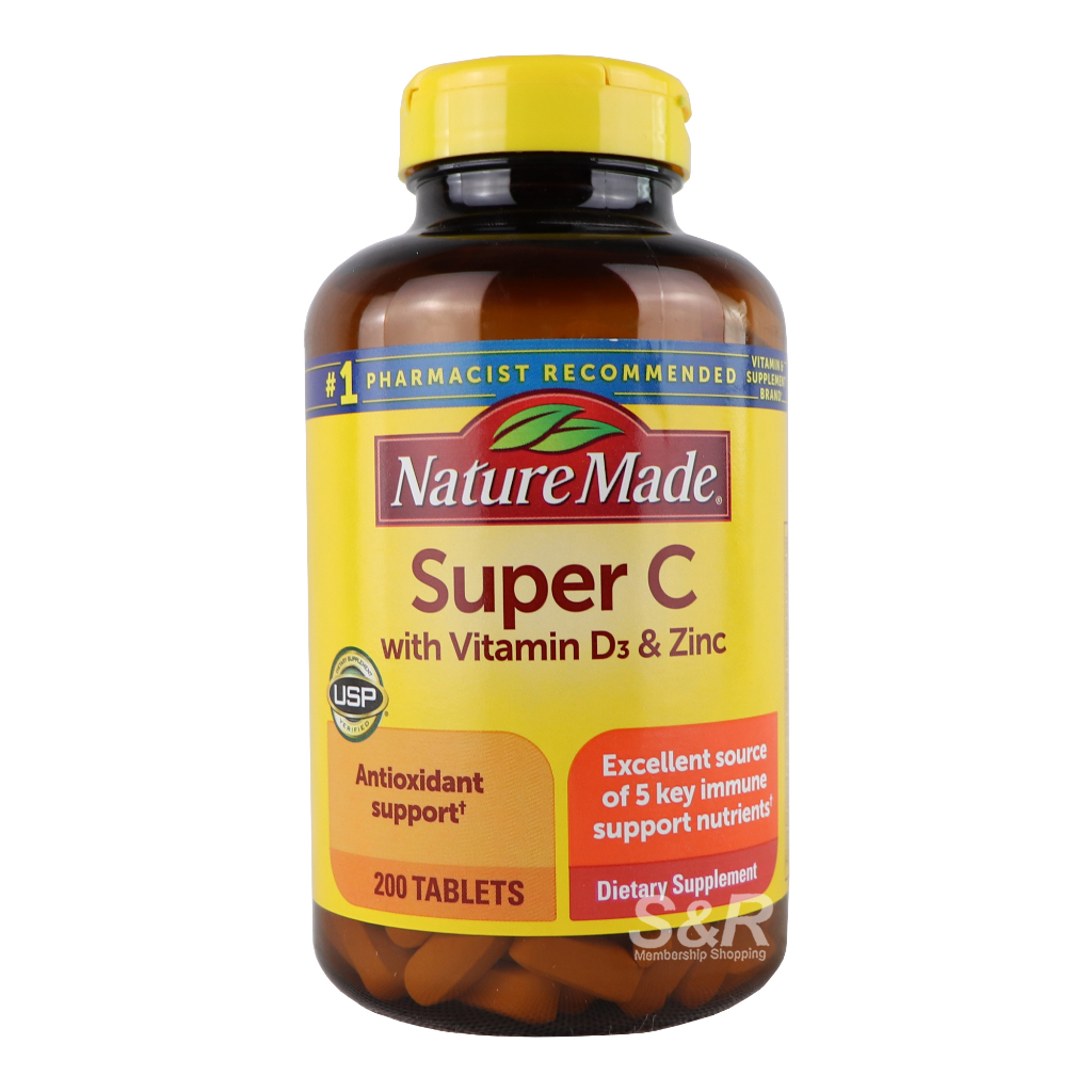 Super C with Vitamin D3 and Zinc 1