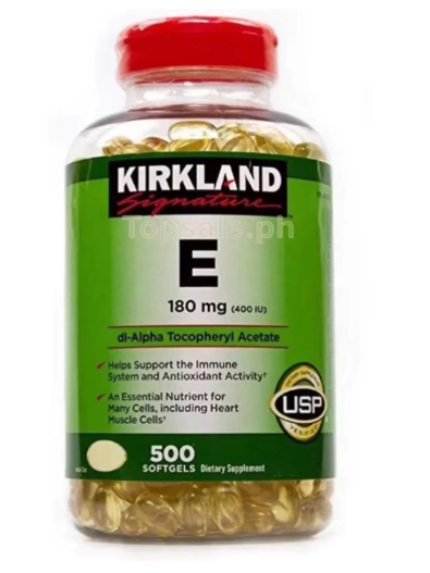 E 180 mg (400 IU) 1