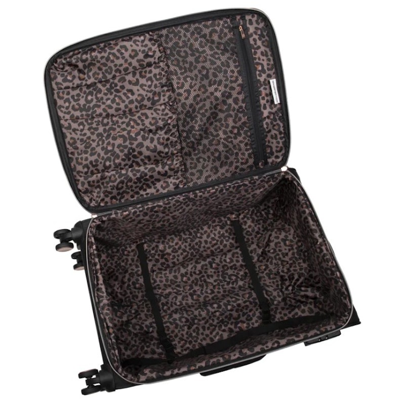 Lux-Lite Black Suitcase With Rose Gold Highlight (Large) 3