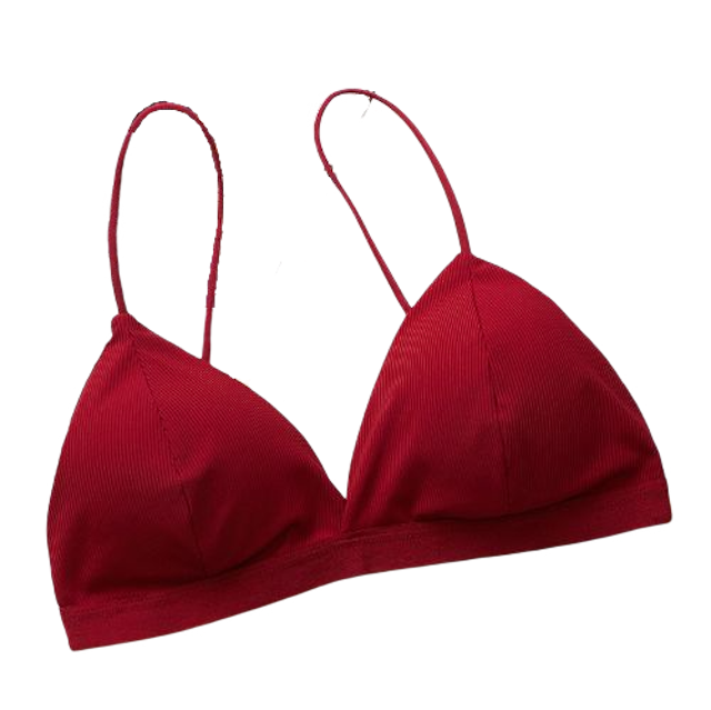 French Style Triangle Cup Bralette 1