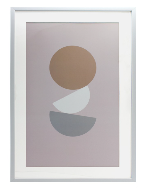 Pink Abstract Shapes 2