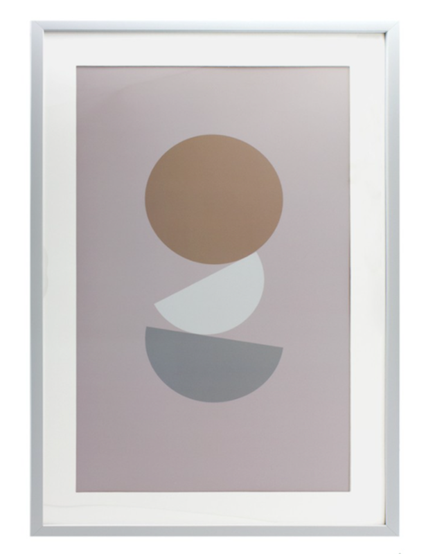 Pink Abstract Shapes 2