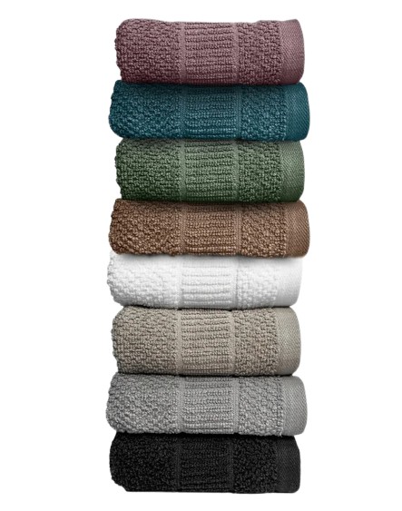 100% Cotton Face Towel	  3