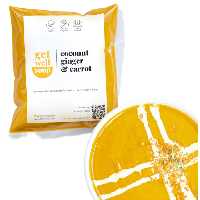 Coconut, Ginger & Carrot Soup 1