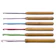 Susan Bates Bamboo Handle Silvalume Aluminum Head Crochet Hook 1