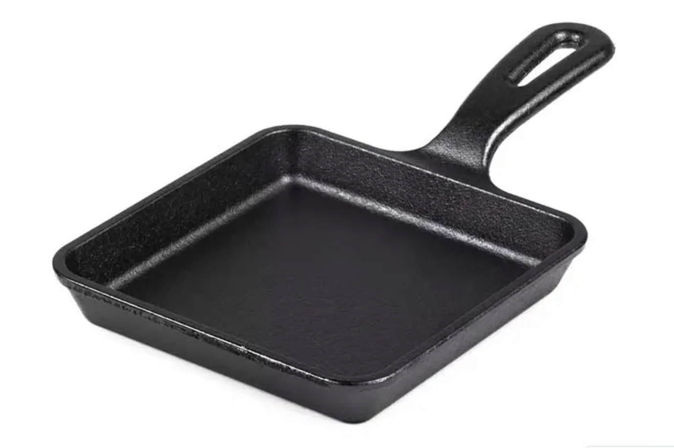 5.5 Inch Cast Iron Square Skillet 1