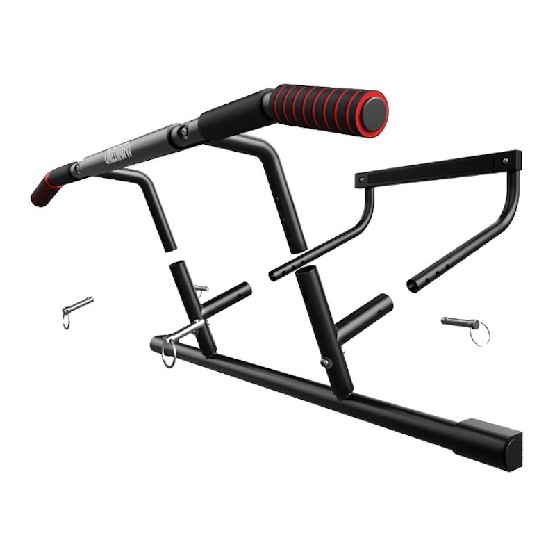 Doorway Pull-Up Bar With Elevated Bar & Adjustable Width 2